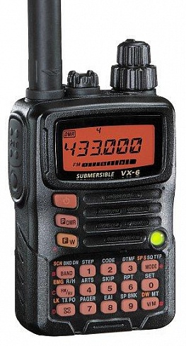 Yaesu VX-6R характеристики